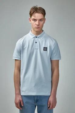 Stone Island Slim Fit Short Sleeve Polo Shirt - LABELS