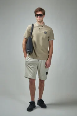 Stone Island Slim Fit Short Sleeve Polo Shirt - LABELS