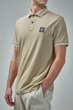 Stone Island Slim Fit Short Sleeve Polo Shirt - LABELS