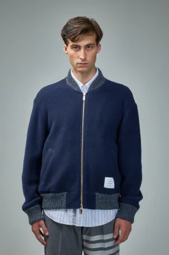 Thom Browne Bomber 4 Bar - LABELS