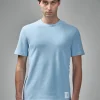 Thom Browne Classic Pique 4-Bar Tee - LABELS