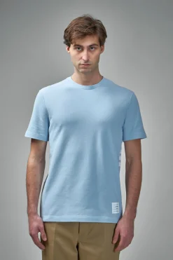 Thom Browne Classic Pique 4-Bar Tee - LABELS
