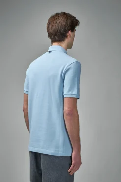 Thom Browne Classic Pique 4-Bar Short Sleeve Polo - LABELS