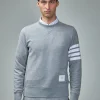 Thom Browne Classic Sweatshirt In Classic Loopback - LABELS