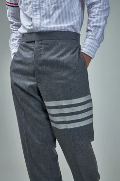 Thom Browne Low Rise Drop Crotch Backstrap Trouser - LABELS