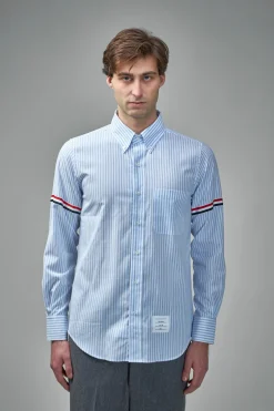 Thom Browne Madras Cotton Armband Shirt - LABELS