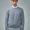 Thom Browne Washed Pique Stitch Crew Neck - LABELS