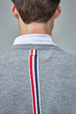Thom Browne Washed Pique Stitch Crew Neck - LABELS