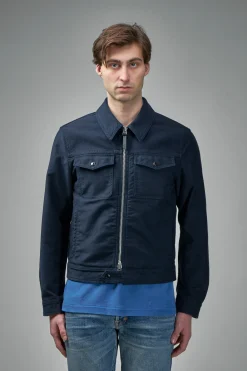 TOM FORD Brushed Cotton Satin Battle Jacket - LABELS