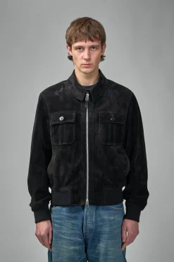 TOM FORD Cashmere Suede Chest Pocket Blouson - LABELS