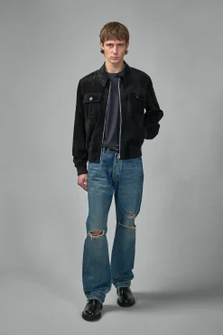 TOM FORD Cashmere Suede Chest Pocket Blouson - LABELS