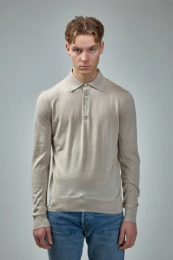 TOM FORD Fine Gauge Pure Wool LS Polo - LABELS