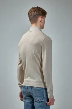 TOM FORD Fine Gauge Pure Wool LS Polo - LABELS