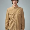 TOM FORD Light Suede Western Shirt - LABELS