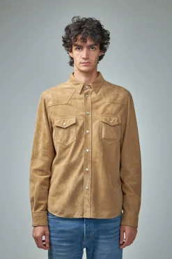 TOM FORD Light Suede Western Shirt - LABELS