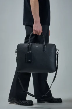 TOM FORD Soft Grain Leather Elliot Briefcase - LABELS