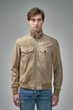 TOM FORD Suede Chest Pocket Bomber - LABELS
