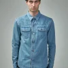 TOM FORD Washed Denim Outershirt - LABELS