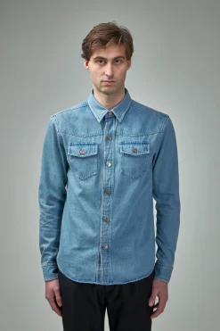 TOM FORD Washed Denim Outershirt - LABELS