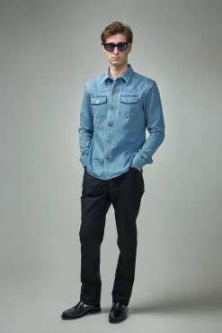 TOM FORD Washed Denim Outershirt - LABELS