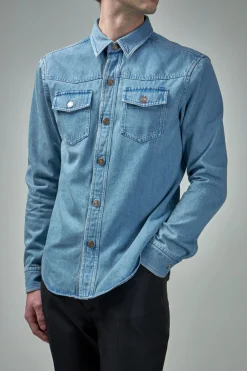 TOM FORD Washed Denim Outershirt - LABELS