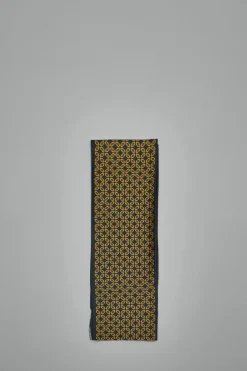 Valentino Chamber Silk Bandeau Scarf with Fringe - LABELS
