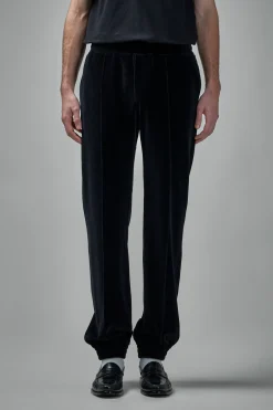 Valentino Chenille Jogging Trousers with Chez Valentino Patch - LABELS