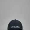 Valentino Cotton Baseball Cap with Embroidery - LABELS
