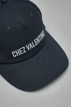 Valentino Cotton Baseball Cap with Embroidery - LABELS