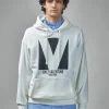 Valentino Cotton Hooded Sweatshirt with Chez Valentino Print - LABELS