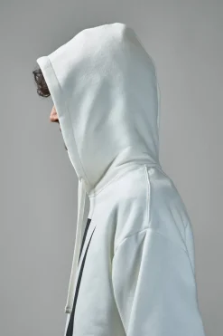Valentino Cotton Hooded Sweatshirt with Chez Valentino Print - LABELS