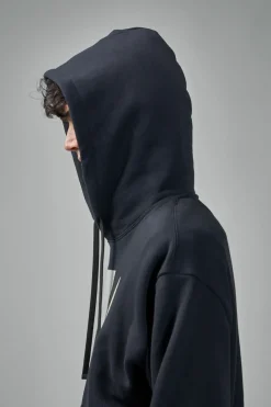 Valentino Cotton Hooded Sweatshirt with Chez Valentino Print - LABELS