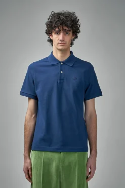 Valentino Cotton Piqué Polo Shirt with V-Logo Embroidery - LABELS