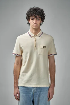 Valentino Cotton Piqué Polo Shirt with V-Logo Patch - LABELS