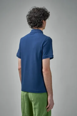 Valentino Cotton Piqué Polo Shirt with V-Logo Embroidery - LABELS