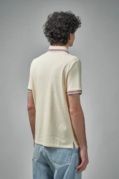 Valentino Cotton Piqué Polo Shirt with V-Logo Patch - LABELS