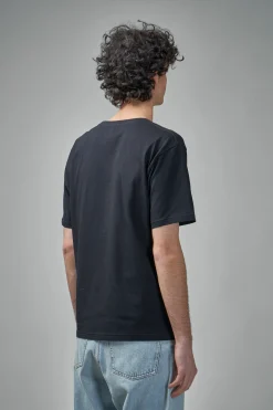 Valentino Cotton T-Shirt with Chez Valentino Print - LABELS