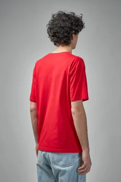 Valentino Cotton T-Shirt with Chez Valentino Print - LABELS