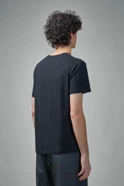 Valentino Cotton T-Shirt with Vlogo Patch - LABELS