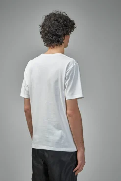 Valentino Cotton T-Shirt with Chez Valentino Print - LABELS
