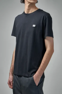Valentino Cotton T-Shirt with Vlogo Patch - LABELS