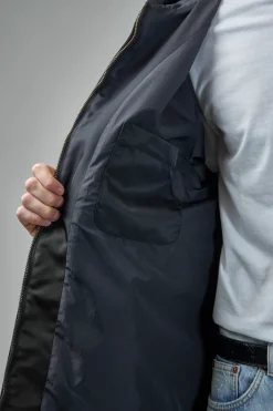 Valentino Nylon Hooded Windbreaker with V-Logo Patch - LABELS