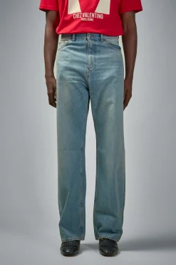 Valentino Pantalone In Denim - LABELS