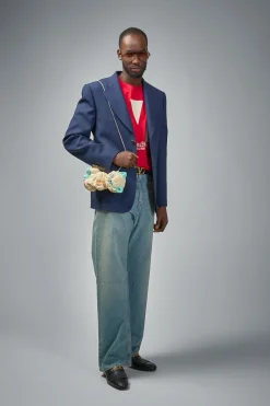Valentino Pantalone In Denim - LABELS