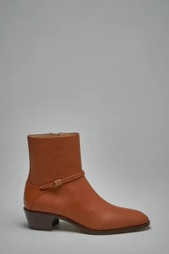 Valentino Pat Ankle Boot in Kidskin - LABELS