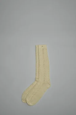 Valentino Perforated Cotton Socks with V-Logo - LABELS