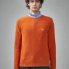 Valentino Shetland Wool Crewneck Jumper with Vlogo Embroidery - LABELS