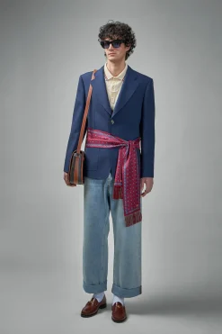 Valentino Single Breasted Wool Blazer - LABELS