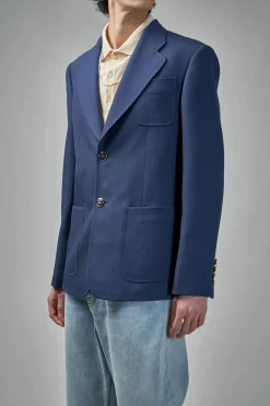 Valentino Single Breasted Wool Blazer - LABELS