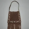 Valentino Valentino Garavani Nellcôte Suede Shoulder Bag - LABELS